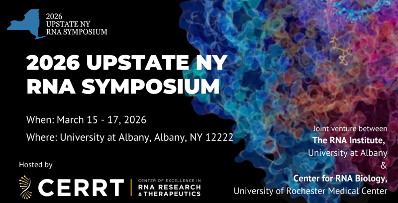 Early Bird Industry Professional Registration for the 2026 Upstate NY RNA Symposium (After February 13th, increases to $1,200)