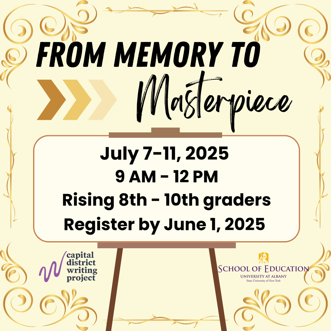 From Memory to Masterpiece (Rising 8th-10th Graders)